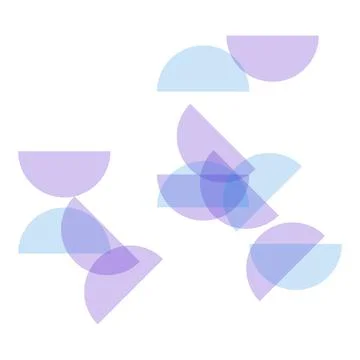 Shapes of a background Stock Illustration