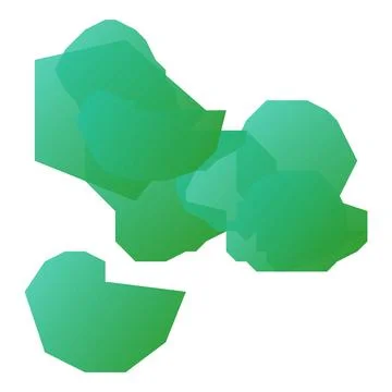 Shapes of a background Stock Illustration