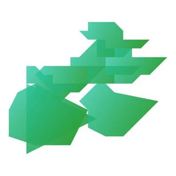 Shapes of a background Illustrazione stock