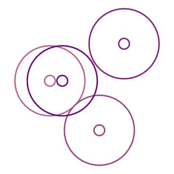 Shapes of a background Stock Illustration