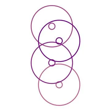 Shapes of a background Stock Illustration