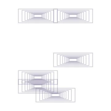 Shapes of a background Stock Illustration