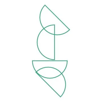 Shapes of a background Stock Illustration