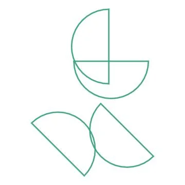 Shapes of a background Stock Illustration