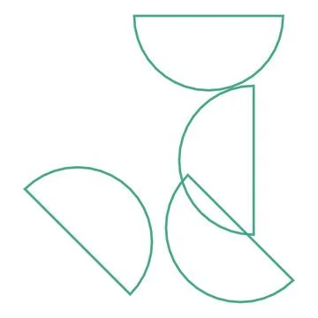 Shapes of a background Stock Illustration