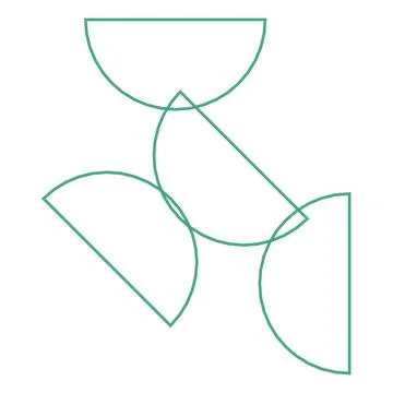 Shapes of a background Stock Illustration