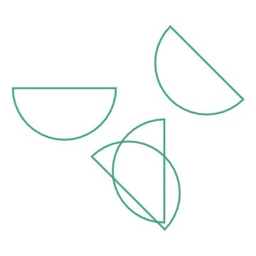 Shapes of a background Stock Illustration