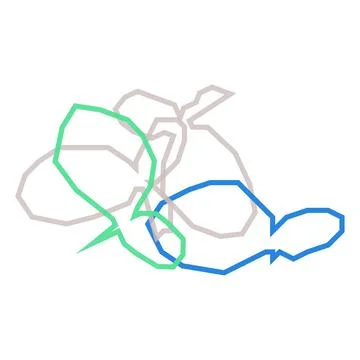 Shapes of a background Stock Illustration