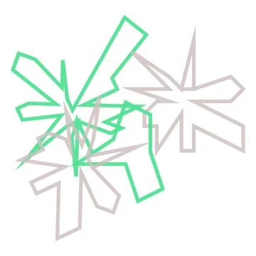 Shapes of a background Stock Illustration