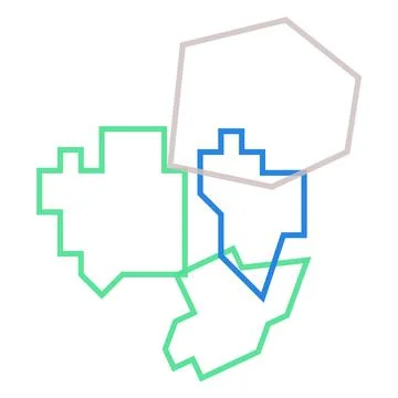 Shapes of a background Stock Illustration