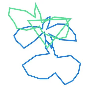 Shapes of a background Stock Illustration