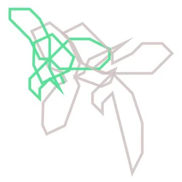 Shapes of a background Stock Illustration