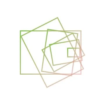 Shapes of a background Illustrazione stock