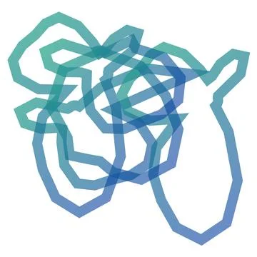 Shapes of a background Illustrazione stock