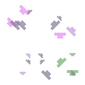 Shapes of a background Stock Illustration