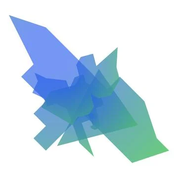 Shapes of a background Stock Illustration