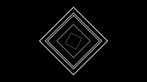 Shapes Geometry white Stock Footage 64680602