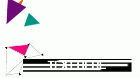 Shapes lower third After Effects stock