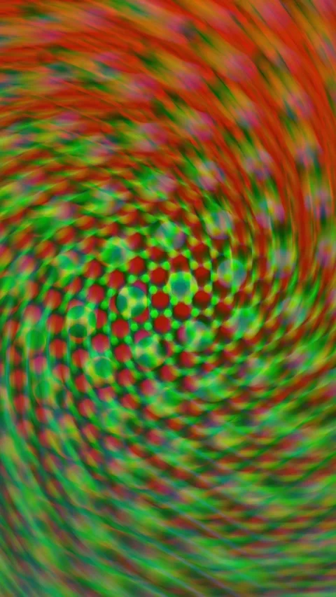 Shapes Morphing Psychedelic Mosaic Motion Background Stock Footage 249396276