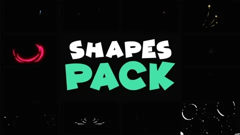 Shapes Pack | After Effects Stock After Effects