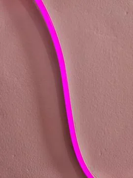 Shapes with Pink Light Stock Photos