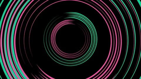 Shapes that rotate and increase in size, cover the background and disappear. Stock Footage 116548976