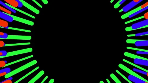 Shapes that rotate and increase in size, cover the background and disappear. Stock Footage 117890370