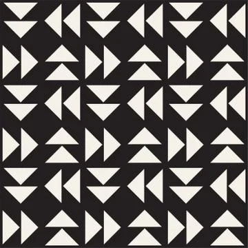 Shapes seamless pattern background. Stylish symmetric lattice.  Abstract ge.. Stock Illustration