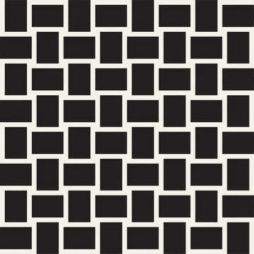 Shapes seamless pattern background. Stylish symmetric lattice.  Abstract ge.. Stock Illustration