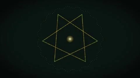 Shapes shift and transform in a , creating a unique visual effect Stock Footage 336995245