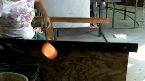 Shaping gather with blocks; 2 Stock Footage 12304825