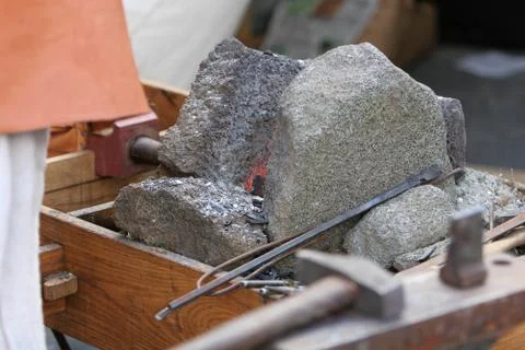 Shaping metal Stock Photos