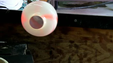 Shaping vase Stock Footage 12306873