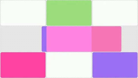 Shapr Transition Transparent Animation Background Stock Footage 217964164
