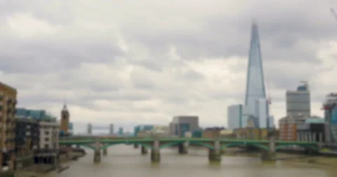 The Shard London Bridge Stock Footage 136090769