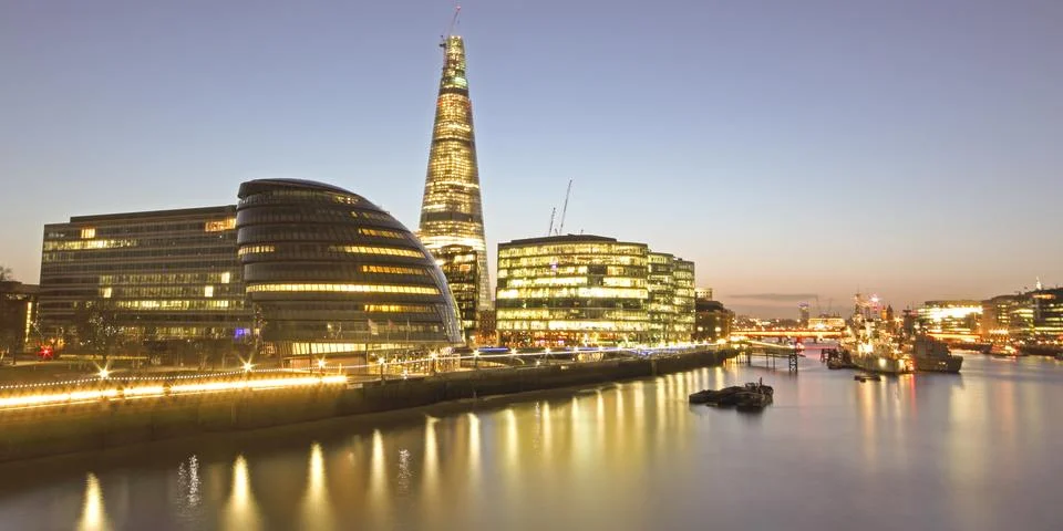 The shard skyscraper Stock Photos