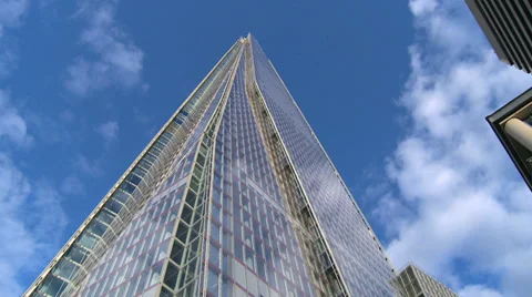 The Shard time lapse Stock Footage 30541356