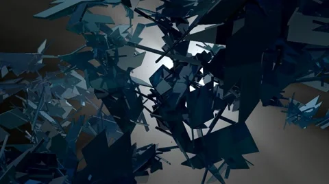 Shards - Blue (HD+Loop) Видео 11131713