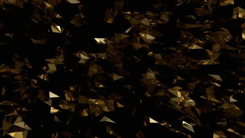Shards of gold Stock Footage 137106254
