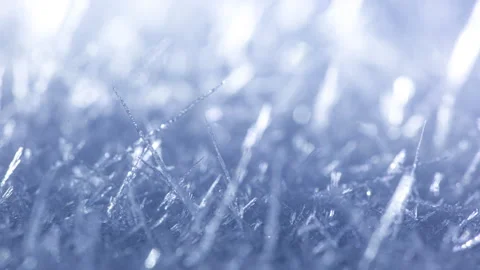 Shards of Ice Crystal Growing Sharp Cold Freezing &amp; Building Stock Footage 149300819