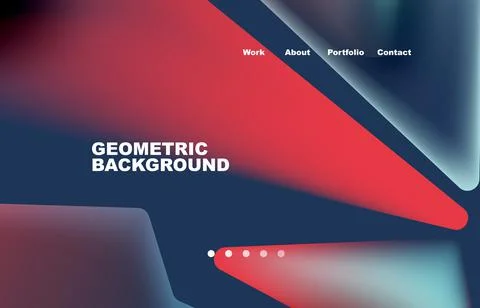 Shards shape composition abstract background. Web page for website or mobile app イラスト素材