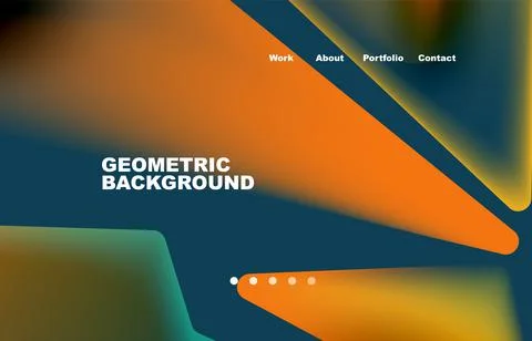 Shards shape composition abstract background. Web page for website or mobile app イラスト素材