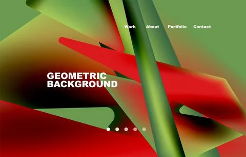 Shards shape composition abstract background. Web page for website or mobile app イラスト素材