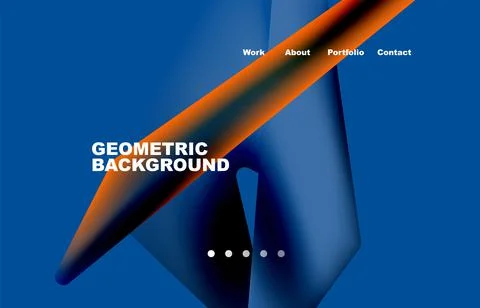 Shards shape composition abstract background. Web page for website or mobile app イラスト素材