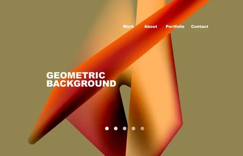 Shards shape composition abstract background. Web page for website or mobile app イラスト素材