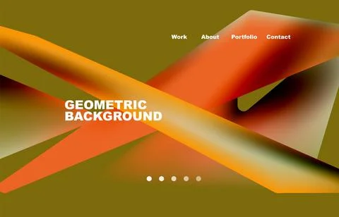 Shards shape composition abstract background. Web page for website or mobile app イラスト素材