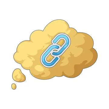 Share chat bubble illustration Stock Illustration