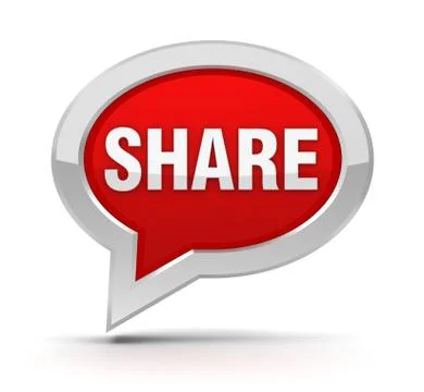 Share concept 3d illustration Stock Illustration
