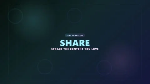 Share Content Spread the Love Digital Social Media Animation Stock Footage 332695124
