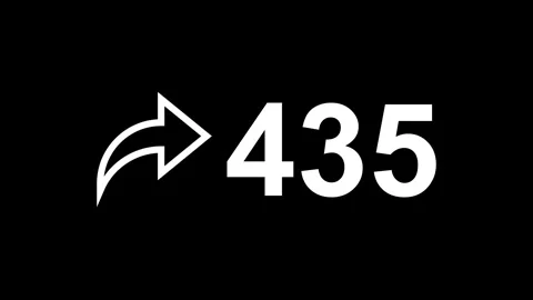 Share counter increasing Stock Footage 325211121